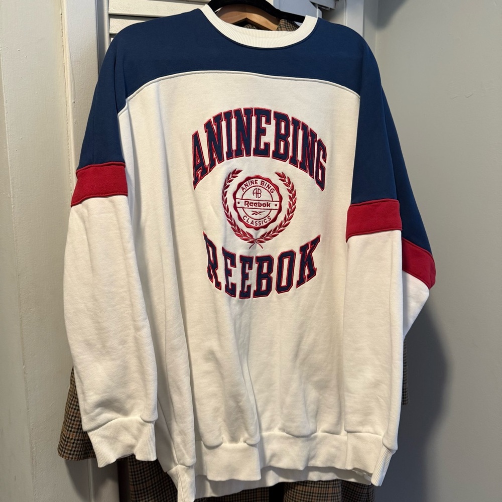Anine Bing x Reebok Sweatshirt Size L